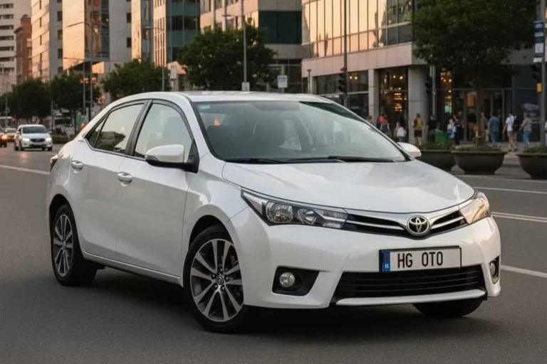Ankara kiralık Toyota Corolla — HG Oto Kiralama filosu